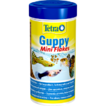 TetraGuppy 250 мл - корм для гуппи и других живородящих рыб в хлопьях