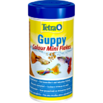 Tetra Guppy Colour 250 мл - корм для поддержания и усиления окраски гуппи и других живородящих