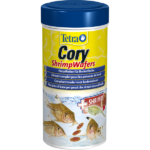TetraCory Shrimp Wafers 250 мл - пластинки с добавлением креветок для сомиков-коридорасов
