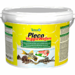 Tetra Pleco Veggie Waffers - корм пластинки с добавлением цукини для донных рыб 3,6 л